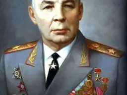 Василий Филиппович Маргелов.Картина, заказ РВВДКУ.
